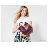 <bold>Tote  / Crossbody Bag  <br>Vegan-Leather Handbag  - strapsandbrass.com