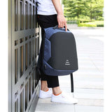 Copy of Backpack USB Charging & Anti-Theft<br>Vegan Leather Backpack  - strapsandbrass.com