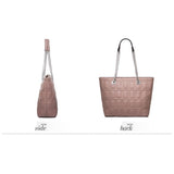 <bold>Tote / Shoulder Bag <br>Vegan-Leather Handbag  - strapsandbrass.com