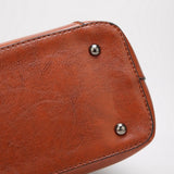 <bold>Bucket / Shoulder Bag <br>Vegan-Leather Handbag  - strapsandbrass.com