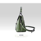 <bold>Top-Handle / Crossbody Bag <br>Genuine-Leather Handbag  - strapsandbrass.com