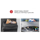 Backpack USB Charging & Anti-Theft <br> Oxford Backpack  - strapsandbrass.com