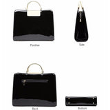 <bold>Tote / Shoulder Bag  <br>Vegan-Leather Handbag  - strapsandbrass.com