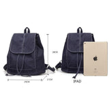 <bold>Fashion Backpack<br>Canvas Fashion Backpack  - strapsandbrass.com