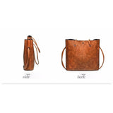 <bold>Tote & Crossbody Bag Set <br>Vegan-Leather Handbag  - strapsandbrass.com