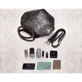 <bold>Shell / Crossbody Bag <br>Genuine-Leather Handbag  - strapsandbrass.com