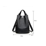 <bold>Fashion Backpack  <br>Vegan-Leather Fashion Backpack  - strapsandbrass.com