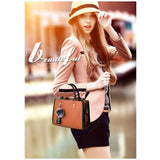 <bold>Top-Handle / Crossbody Bag <br>Vegan-Leather Handbag  - strapsandbrass.com