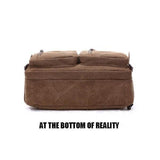 <bold>Laptop / Messenger Bag  <br>Canvas Handbag  - strapsandbrass.com