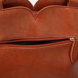 <bold>Tote / Shoulder Bag  <br>Vegan-Leather Handbag  - strapsandbrass.com