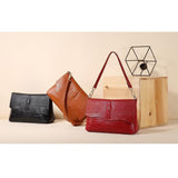 <bold>Crossbody  / Shoulder Bag <br>Genuine-Leather Handbag  - strapsandbrass.com