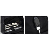 Backpack USB Charging<br> Nylon Backpack  - strapsandbrass.com