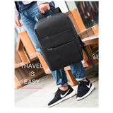 Backpack USB Charging <br> Canvas Backpack  - strapsandbrass.com