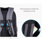 Backpack USB Charging & Anti-Theft <br> Oxford Backpack  - strapsandbrass.com