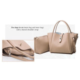 <bold>Tote & Crossbody Bag Set <br>Vegan-Leather Handbag  - strapsandbrass.com