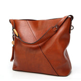 <bold>Bucket / Shoulder Bag <br>Vegan-Leather Handbag  - strapsandbrass.com