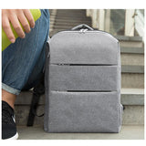 Backpack USB Charging <br> Canvas Backpack  - strapsandbrass.com