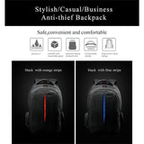 Backpack USB Charging & Anti-Theft <br> Nylon Backpack  - strapsandbrass.com