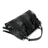 <bold>Tote  / Shoulder Bag <br>Genuine-Leather Handbag  - strapsandbrass.com