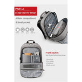 Backpack USB Charging & Anti-Theft <br> Oxford Backpack  - strapsandbrass.com