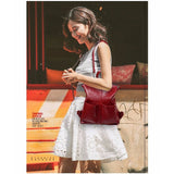 <bold>Fashion Backpack  <br>Vegan-Leather Fashion Backpack  - strapsandbrass.com