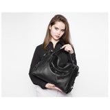 <bold>Hobo  / Tote Bag  <br>Vegan-Leather Handbag  - strapsandbrass.com