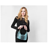 <bold>Hobo / Tote Bag  <br>Genuine-Leather Handbag  - strapsandbrass.com