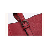 <bold>Tote  / Shoulder Bag  <br>Vegan-Leather Handbag  - strapsandbrass.com