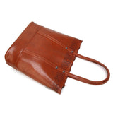 <bold>Tote / Shoulder Bag  <br>Vegan-Leather Handbag  - strapsandbrass.com