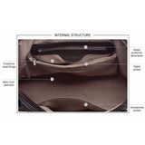 <bold>Top-Handle / Tote Bag  <br>Vegan-Leather top handle bags  - strapsandbrass.com