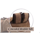 <bold>Laptop / Messenger Bag  <br>Canvas Handbag  - strapsandbrass.com