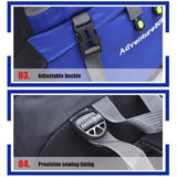 Hiking / Climbing Backpack <br> Nylon Backpack  - strapsandbrass.com