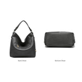 <bold>Hobo / Tote Bag <br>Vegan-Leather Handbag  - strapsandbrass.com