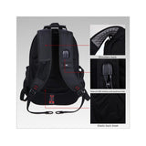 Backpack USB Charging & Anti-Theft<br> Canvas Backpack  - strapsandbrass.com