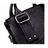 <bold>Top-Handle / Tote Bag  <br>Vegan-Leather Handbag  - strapsandbrass.com