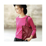 <bold>Tote / Shoulder Bag  <br>Vegan-Leather Handbag  - strapsandbrass.com