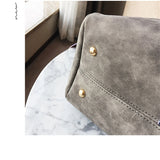 <bold>Tote / Shoulder Bag <br>Vegan-Leather Handbag  - strapsandbrass.com