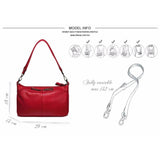 <bold>Clutch / Crossbody Bag <br>Vegan-Leather Handbag  - strapsandbrass.com