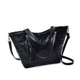 <bold>Tote / Crossbody Bag <br>Genuine-Leather Handbag  - strapsandbrass.com