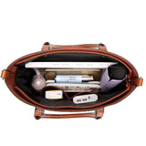 <bold>Tote  / Shoulder Bag  <br>Vegan-Leather Handbag  - strapsandbrass.com