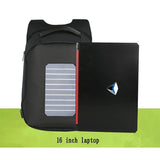 Backpack USB Charging & Solar <br> Nylon Backpack  - strapsandbrass.com