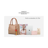 <bold>Tote & Crossbody Bag Set <br>Vegan-Leather Handbag  - strapsandbrass.com