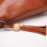 <bold>Bucket / Shoulder Bag <br>Vegan-Leather Handbag  - strapsandbrass.com