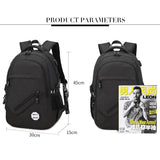 Copy of Backpack USB Charging & Business<br>Oxford Backpack  - strapsandbrass.com