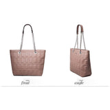 <bold>Tote / Shoulder Bag <br>Vegan-Leather Handbag  - strapsandbrass.com