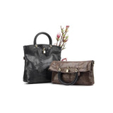 <bold>Bucket / Crossbody Bag <br>Genuine-Leather Handbag  - strapsandbrass.com