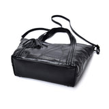 <bold>Tote / Crossbody Bag <br>Genuine-Leather Handbag  - strapsandbrass.com