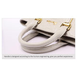 <bold>Messenger / Tote Bag <br>Genuine-Leather Handbag  - strapsandbrass.com