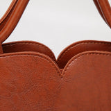 <bold>Tote / Shoulder Bag  <br>Vegan-Leather Handbag  - strapsandbrass.com