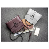 <bold>Top-Handle / Crossbody Bag <br>Genuine-Leather Handbag  - strapsandbrass.com